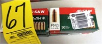 4 boxes of Cal. 40S&W
