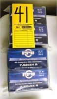 16 boxes of 29 rounds 7.62X54 R PPU brand