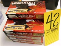 9 Boxes of 20 rounds 7.62X51mm American Eagle