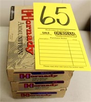 Hornday Cal. 338 Lapua 3 boxes of 20 rounds