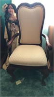 Large Queen Anne Chair