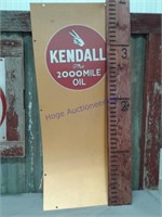 Kendall Oil plastic sign