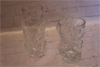 4 / Crystal  juice glasses
