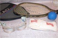 Raquet ball set