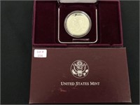 1993 S Thomas Jefferson Silver Dollar