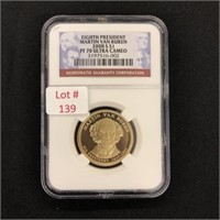 2008-S M. V. Buren $1 Coin
