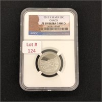 2012 S Washington Silver Quarter - Chaco