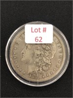 1881 0 Morgan Silver Dollar