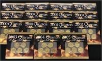 75 Gold Plated State Quarters (1999-2005)