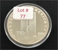 2001 "Land of the Free" Fine Silver
