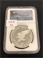 2013 Bald Eagle $20 Canadian Coin