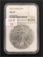 2017 American $1 Silver Eagle