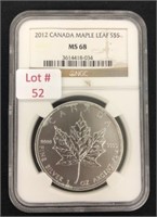 2012 Canadian $5 Coin
