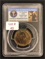 1$ Presidential 2007 Mint Error