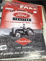 Ford tractor advertising and Graham Brothers