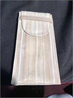 New genuine wine eel skin bag for cell phone or