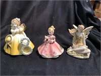 Porcelain angels for little girls