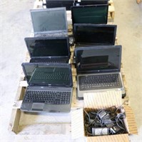 PALLET W/6 LAPTOP COMPUTERS