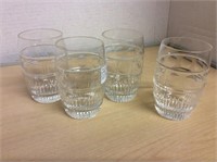 4 - Webb- Corbett Crystal juice glasses