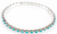 Jewelry Sterling Silver Turquoise Bangle Bracelet