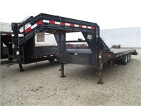 PJ 21' Equipment gooseneck trailer