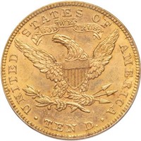 $10 1889 PCGS MS 62 CAC