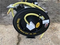 3/8"x50' Air Hose Reel W/Hose