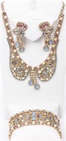 Jewelry Vintage Hobe Necklace, Bracelet & Earrings