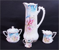 Four pieces of RS Prussia china including