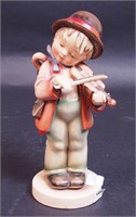 A Hummel figurine, No. 2 Little Fiddler,
