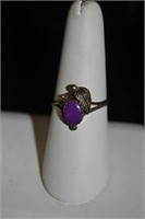 Sugalite Sterling Ring Size 8.5