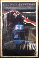 VINTAGE 1982 ORIGINAL E.T. MOVIE POSTER