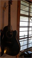 Original Ovation Electric guitar with hard caring