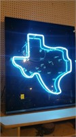 Texas neon sign