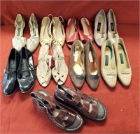9 Pair of Ladies Shoes