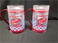 2 Coca-Cola 16 oz. Freezer Mugs