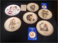 Lot of (6) Hummel Goebel Plates TMK 5