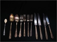 Vintage Miscellaneous Plated Flatware Pieces