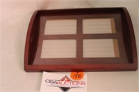 4/picture serving tray