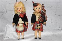 2 /  VIntage Scottish dolls
