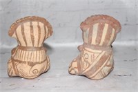 Tribal ceramic like rattles