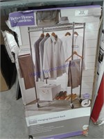 Double Hanging garment rack