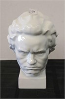 CERAMIC HEAD BUST OF BEETHOVEN?