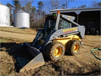 New Holland LS180 Turbo Super Boom Skid Loader,