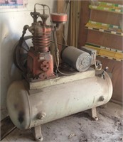Older working air compressor