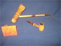 2 CORN COB PIPES (MISSOURI)