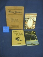 LOT OF 4 MECHANICAL BOOKS 1930s - 1940s