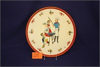 ART DECO STYLE TRAY BY OHIO ART (15.5" DIAMETER)