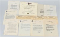 KW US KIA SOLDIER PAPERWORK, SIGNED BY MACARTHUR