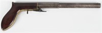 GIBBS, TIFFANY & CO, .34 UNDERHAMMER PISTOL